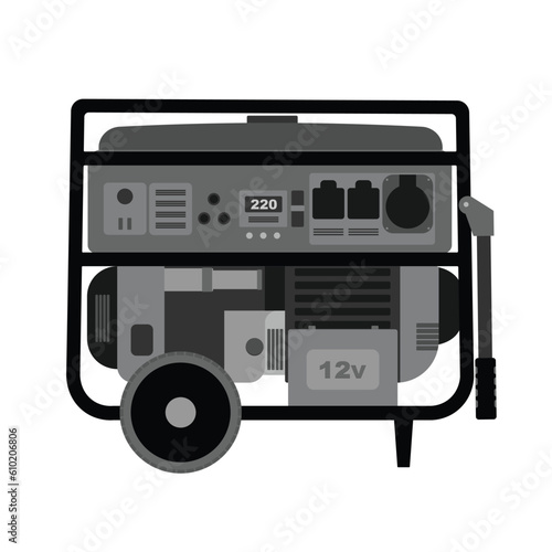 Generator, gasoline generator