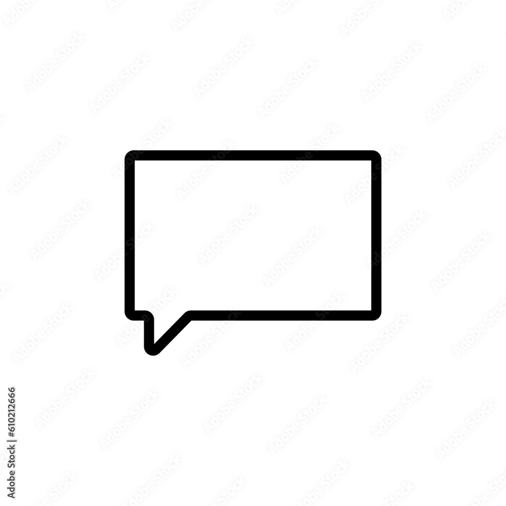 communication bubble speech sign symbol vector