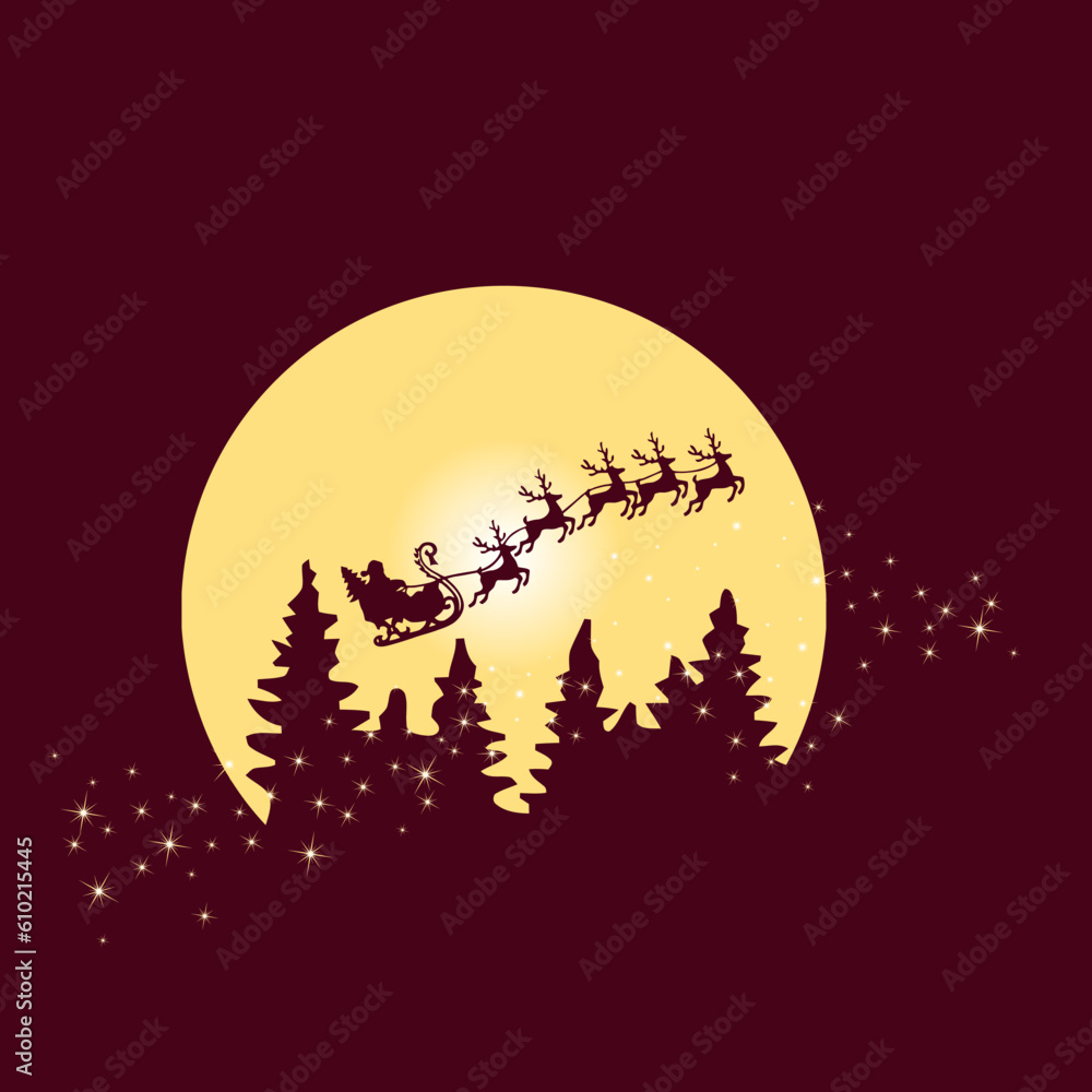 HIGH QUALITY CHRISTMAS VECTOR FOR HOME WALL DESIGN, T-shirts and stickers
