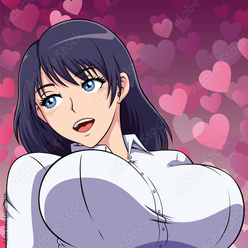 Happy Anime Girl