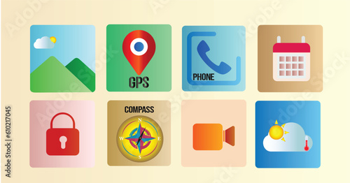 icons for web and mobile applications