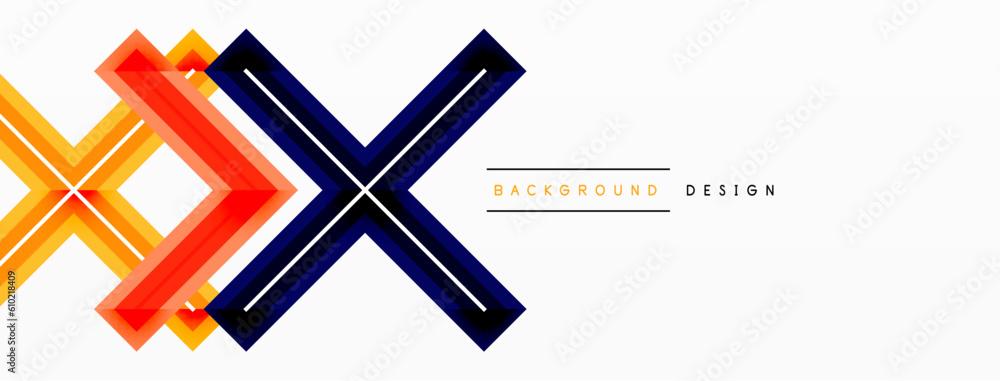 Cross line background minimal geometric template. Design for wallpaper, banner, background, landing page, wall art, invitation, prints, posters Cross line background minimal geometric template. Design for wallpaper, banner, background, landing page, wall art, invitation, prints, posters