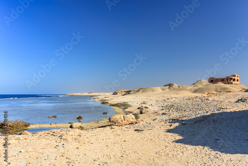 Beautiful Red Sea coast in Marsa Alam  Egypt