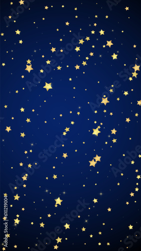 Magic stars vector overlay. Gold stars scattered