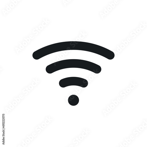 Wifi icon wireless internet connection signal
