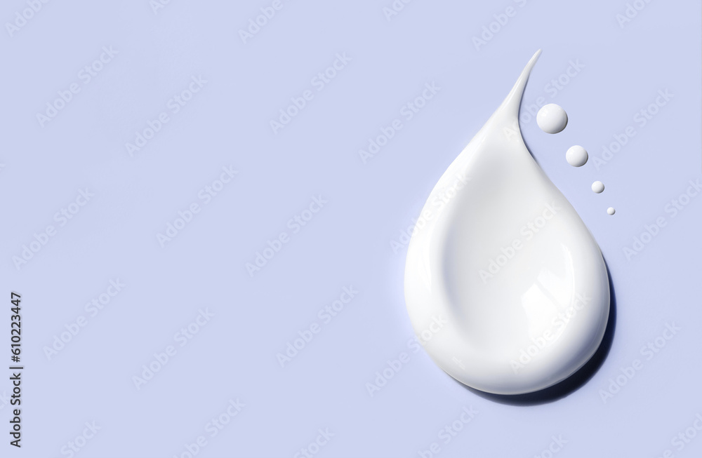 cosmetic smears cream texture on pastel background cosmetic smears cream texture on pastel background
