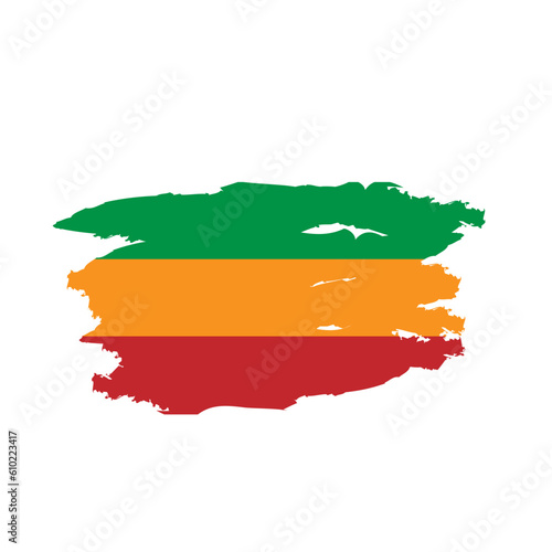 Free Download Reggae Flag Element Vector - GFXLoad