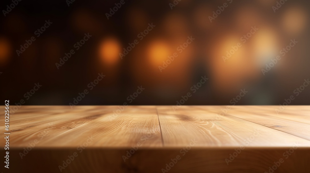 Empty table top good for product display Empty table top good for product display