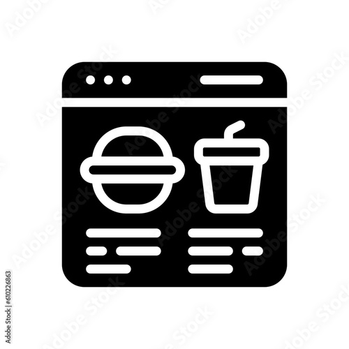 online menu