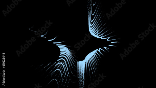 Groups of explosions and bursts of energy. Scattering galaxies, universes and stars. Gravitation curves of trajectories. Sea of information. Net point forms space power fabric. Light receding surface