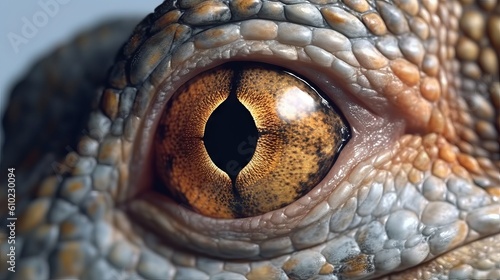 close up of a animal eye