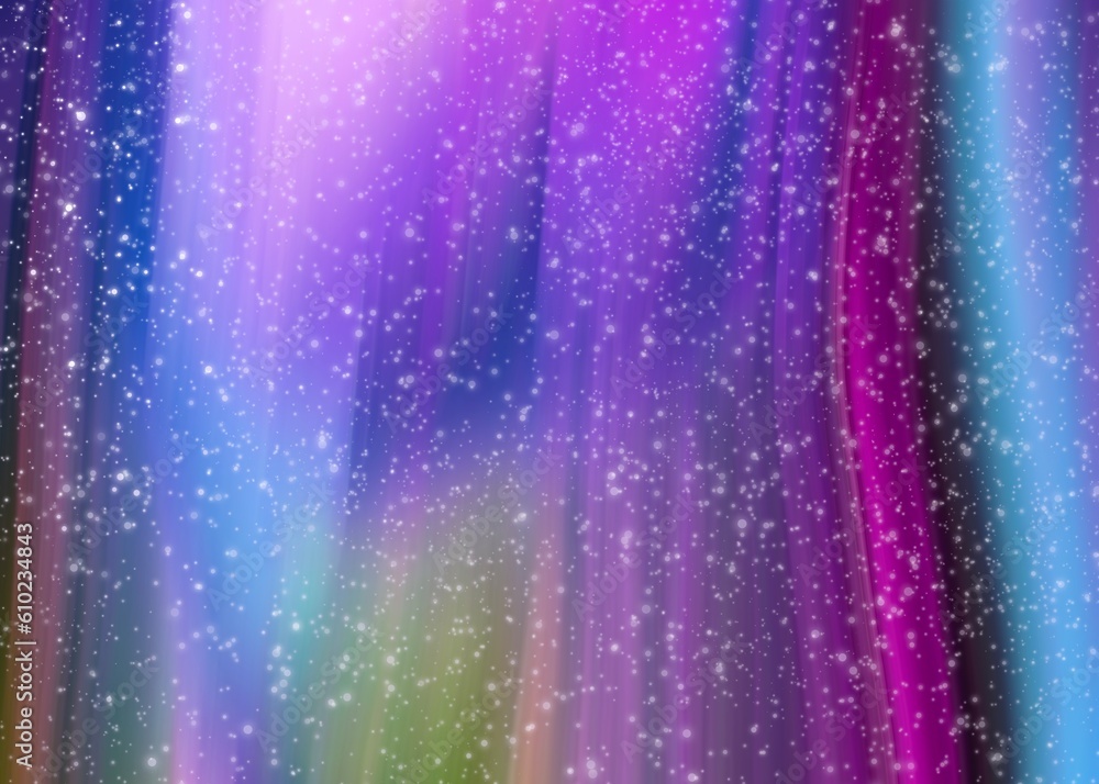 Purple Universe Abstract Background With Stars Dense Purple Universe Abstract Background With Stars Dense