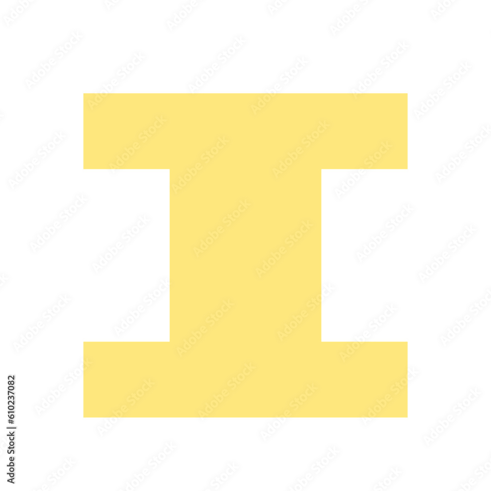 Yellow Geometric Square Yellow Geometric Square
