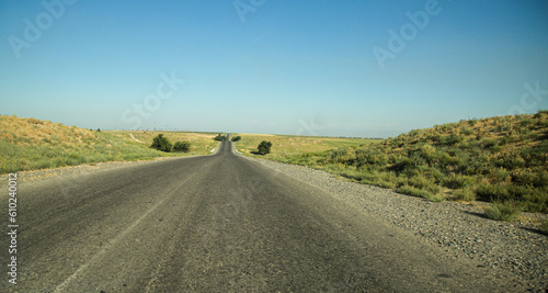 straight road where not even a single car
