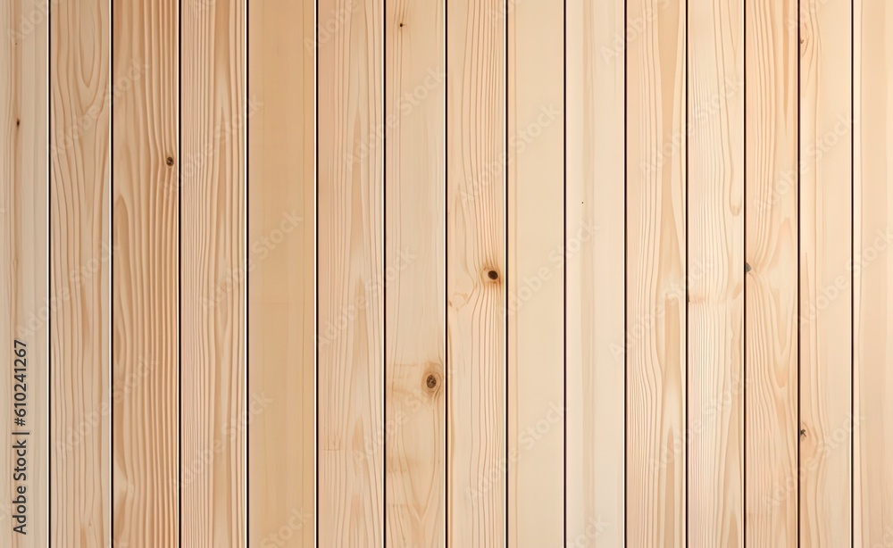 Obraz premium Vertical Wood Panel. 3D Render 