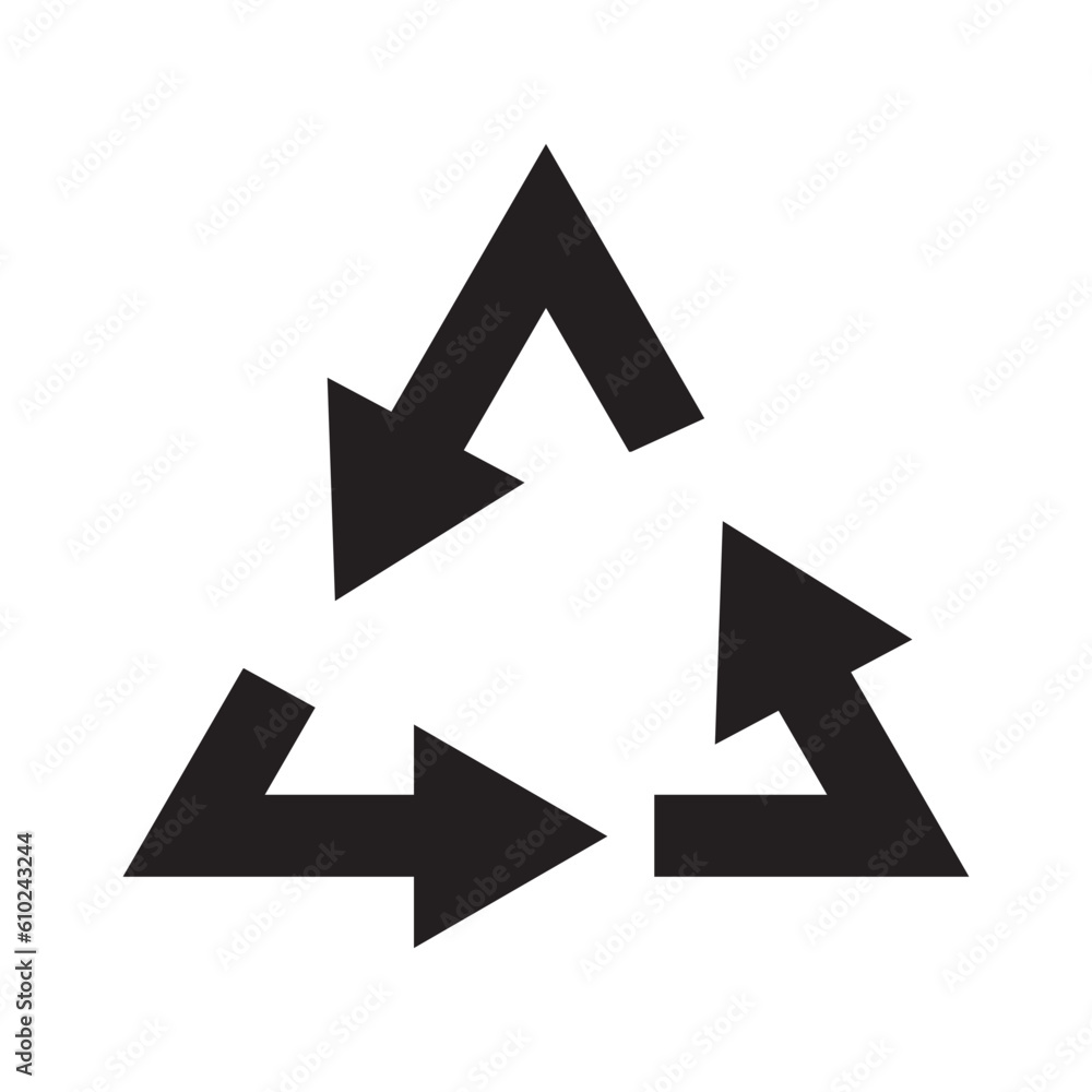 recycle icon vector recycle icon vector