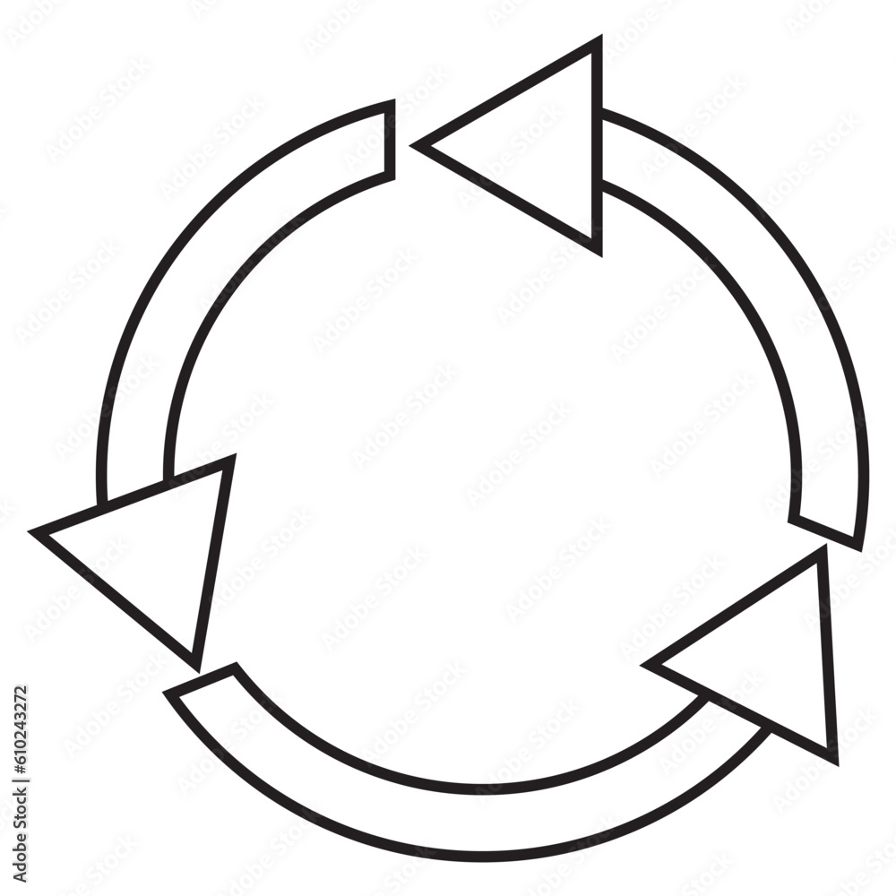recycle icon vector recycle icon vector