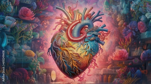 Abstract Heart Design for Stylish Creations © Balerinastock