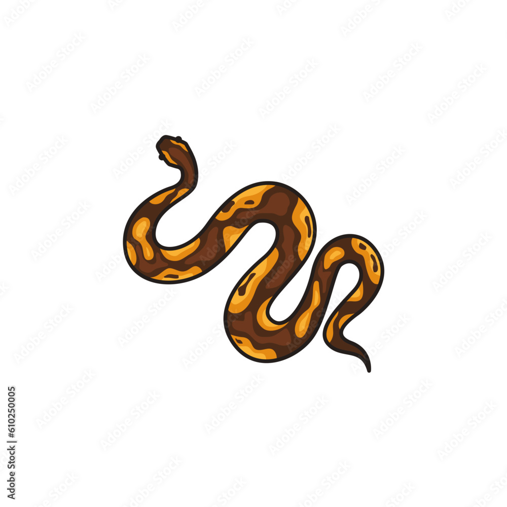 Naklejka premium snake illustration
