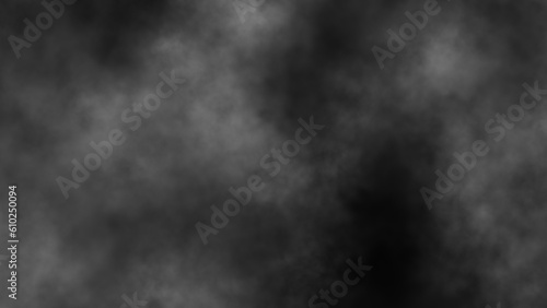 Abstract Black And White Blurry Smoke And Mist Effect Background