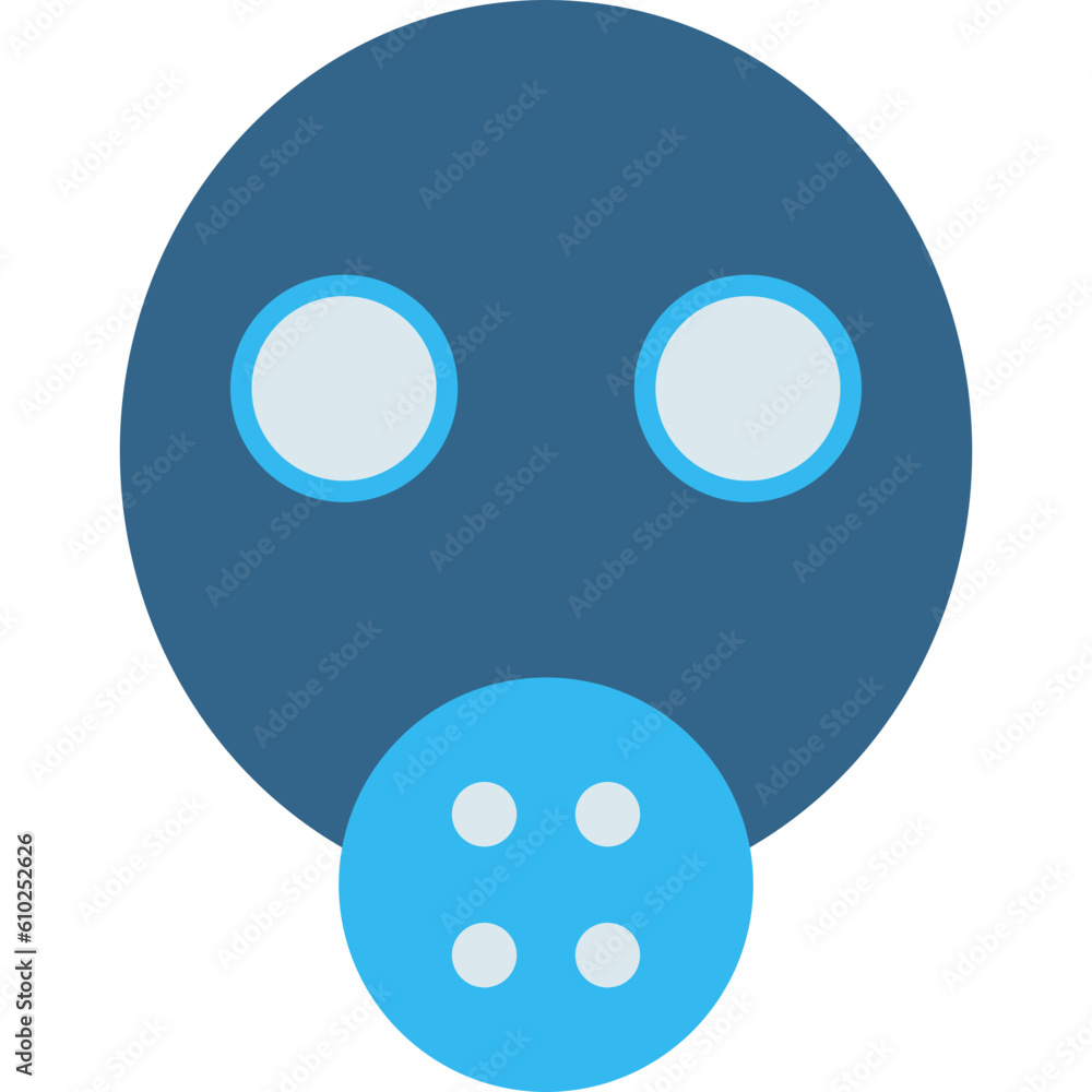 Fototapeta premium Gas Mask Icon
