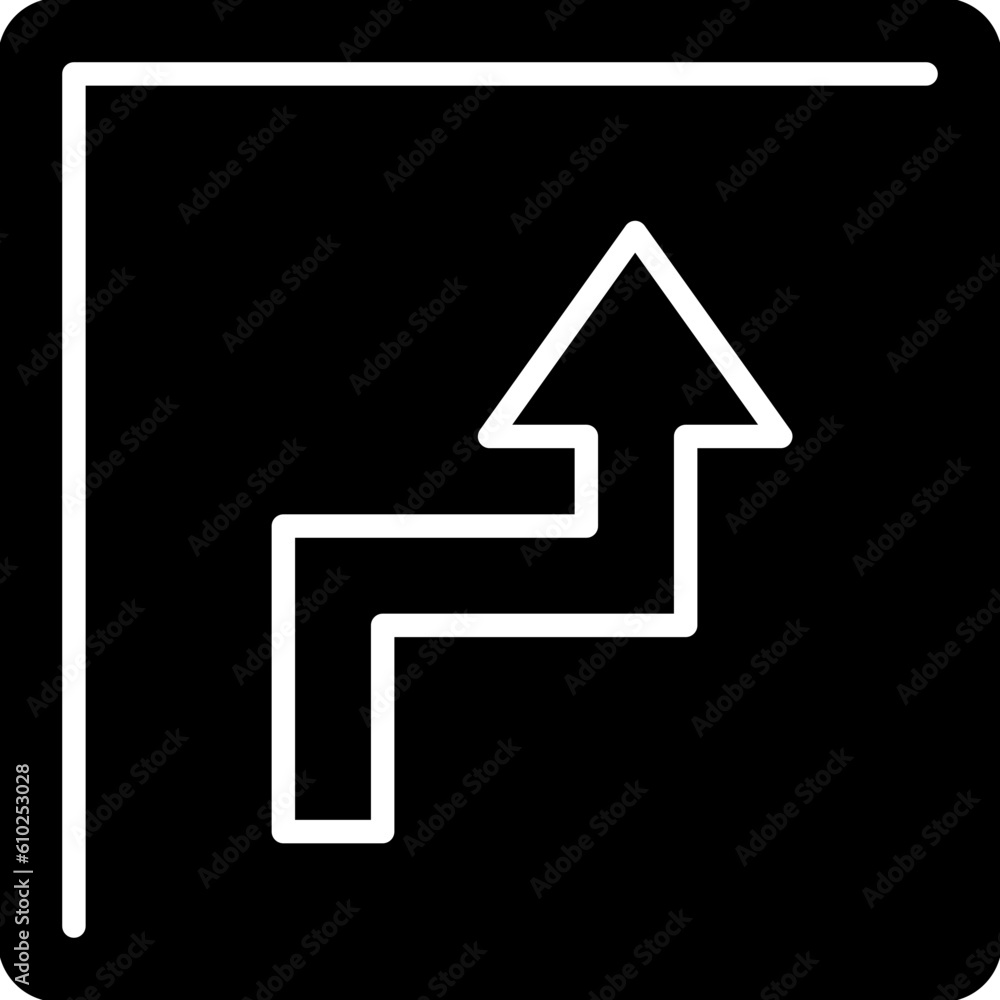 Zigzag Arrow Icon Zigzag Arrow Icon