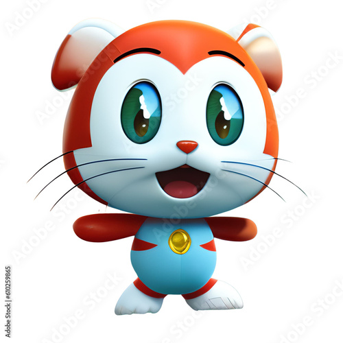 Kimumu is so cute in cartoon 2023 created with Generative Ai technology