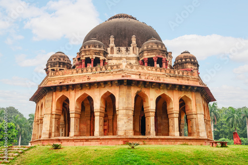 Muhammad Shah's Tomb at Lodi Gardens in Delhi, India
