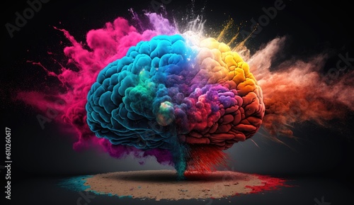 Exploding Brain Creativity photo