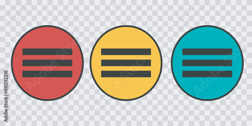 home button sign symbol collection vector design