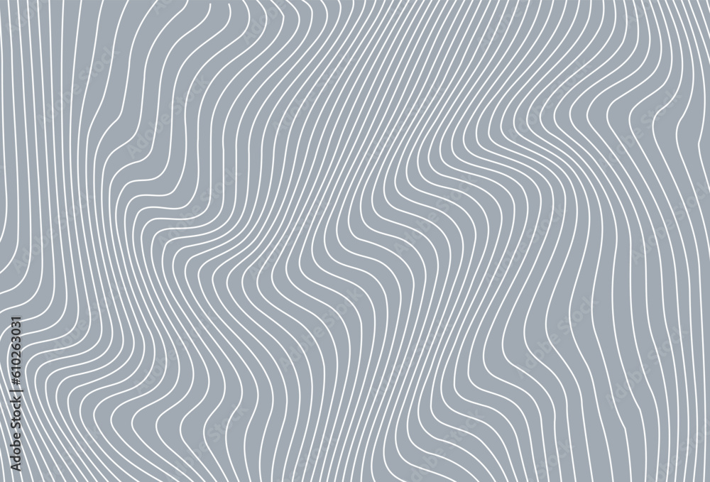 Abstract background with wavy lines. Gray and white vector pattern. Abstract background with wavy lines. Gray and white vector pattern.