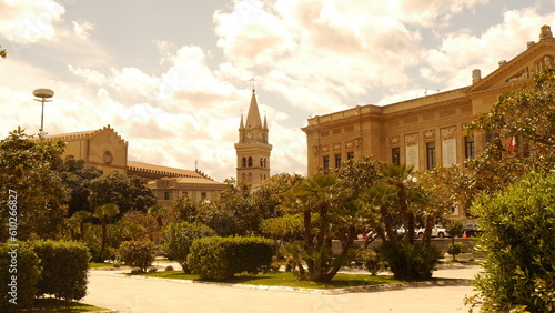 Tableau sur toile Messina Innenstadt
