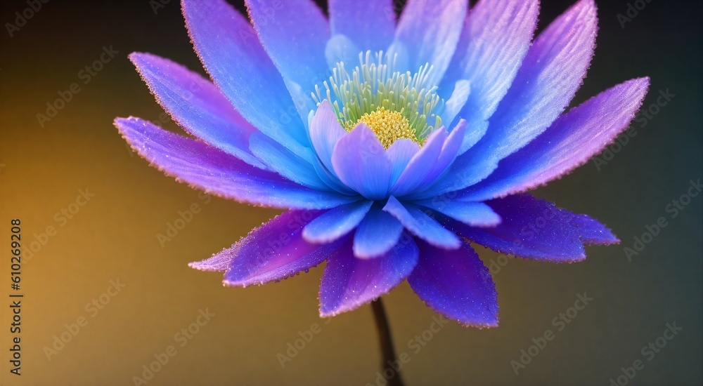 Obraz premium Beautiful floral macro photography [AI Generated]