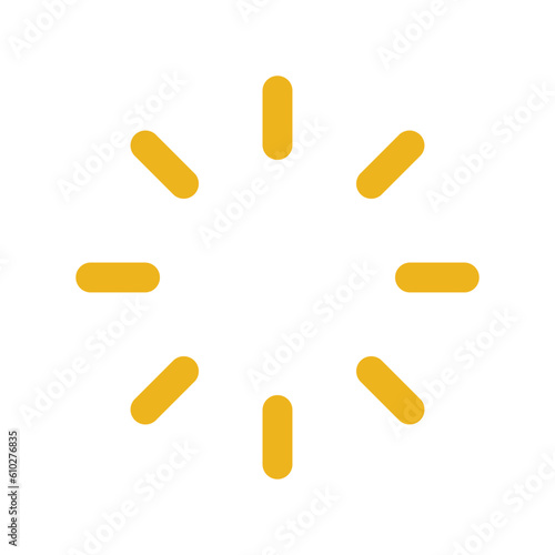 Pop emphasis icon. Partial emphasis. Vector.
