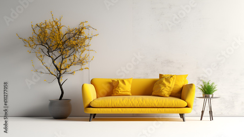 living interior with sofa © wanchalerm