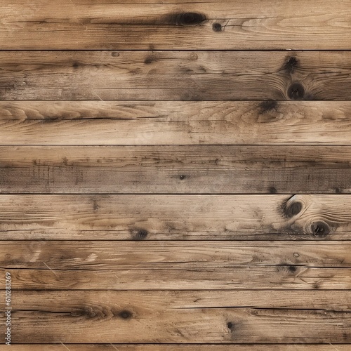 Old wood plank texture background, seamless tile