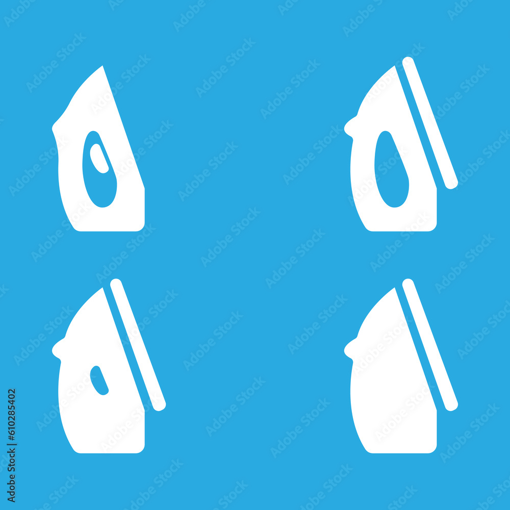 iron icon on a white background, vector illustration iron icon on a white background, vector illustration