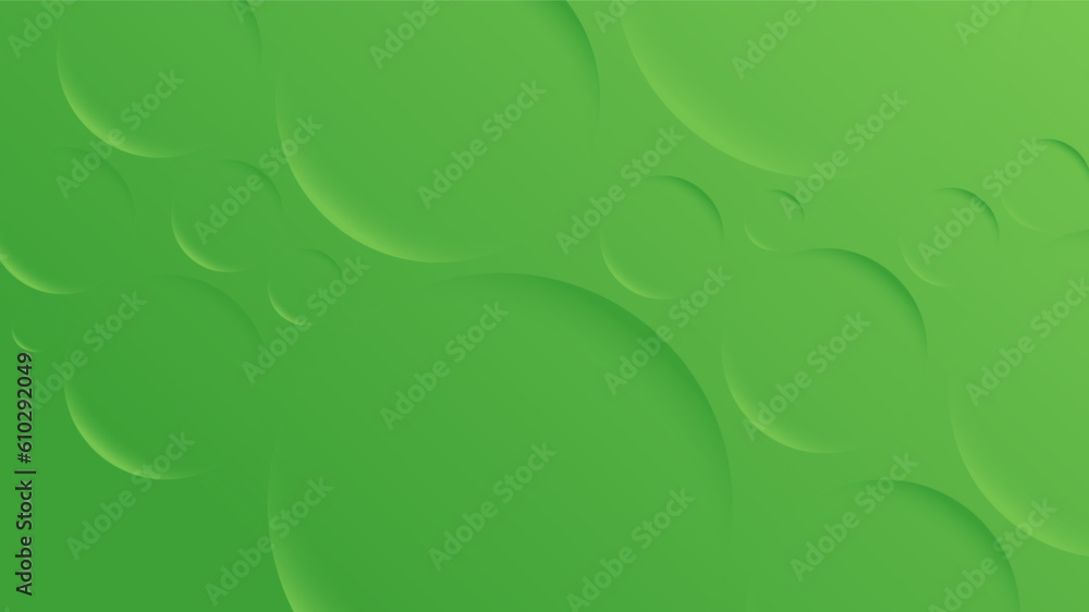 Fototapeta premium Modern Abstract Background with Motion Round Circle Wave and Green Gradient Color