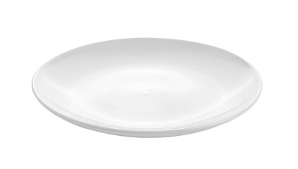 empty plate isolated on transparent png