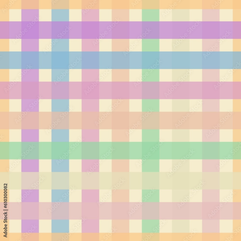Seamless tartan plaid pattern with pastel colors. Seamless tartan plaid pattern with pastel colors.