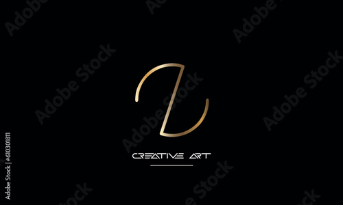 ZN, NZ, Z, N abstract letters logo monogram