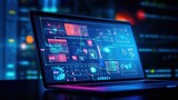 digital tablet computer. Generative AI
