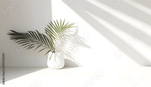 white vase on a table