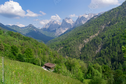 Mountainside house in beautiful forested mountains of Kaisertal, Tyrolean Alps, Austria. The perfect place to live.