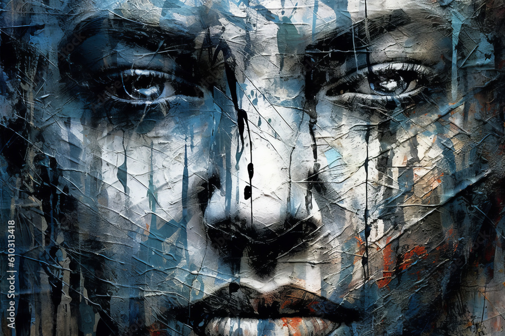 Abstract Visualization of a Mental Health Journey - A Deep Dive into 