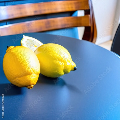 lemons on the table