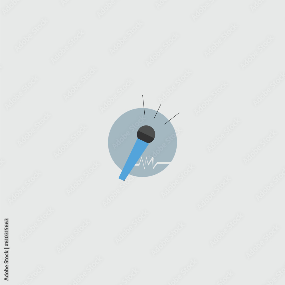 karaoke template design logo simple stock vector and photos karaoke template design logo simple stock vector and photos