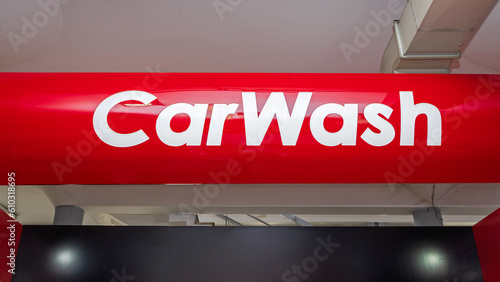 Sign Car Wash