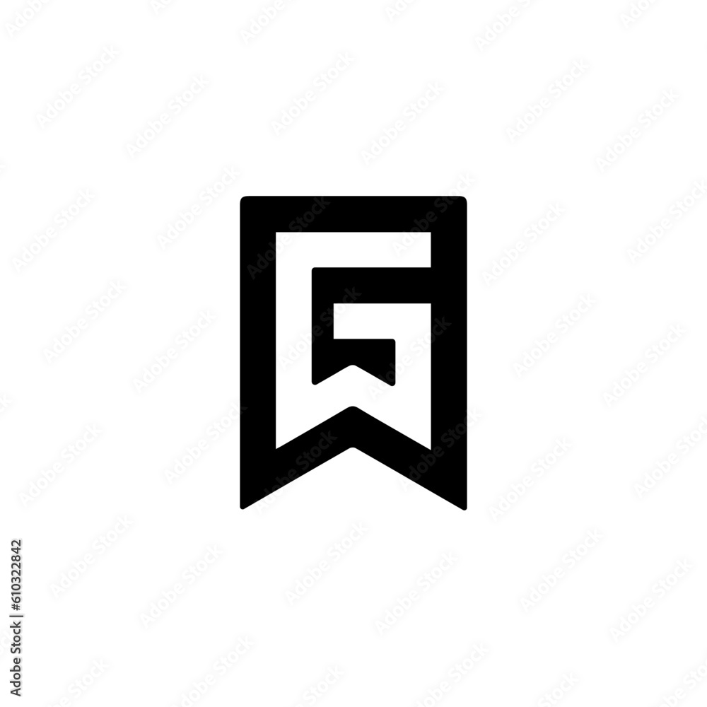 Icon G save logo vector illustration Icon G save logo vector illustration