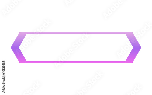 gradient rectangle frame